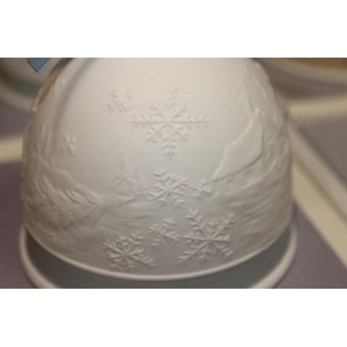 180 - Four Lladro porcelain bells to include 7613 Spring Bell, 7614 Summer Bell, 17615 Fall Bell and 17616... 