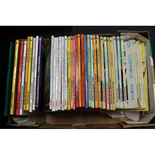 315 - Box containing Asterix annuals.