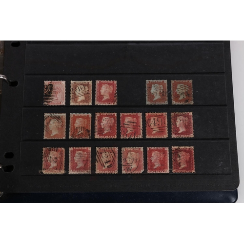 465 - GB stamps held in fifteen albums and stock books, mostly 20th century used but also an album of QV t... 