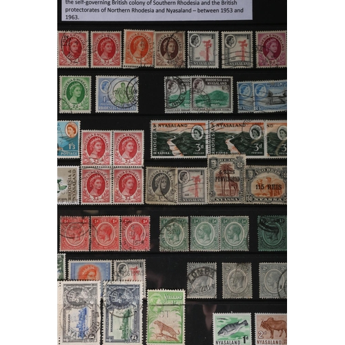 467 - World stamp collection held in thirteen albums and stockbooks, mostly 20th century used to include G... 