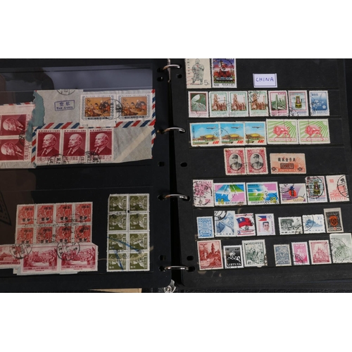 468 - World stamp collection held in  albums and stockbooks, mostly 20th century used including CHINA... 