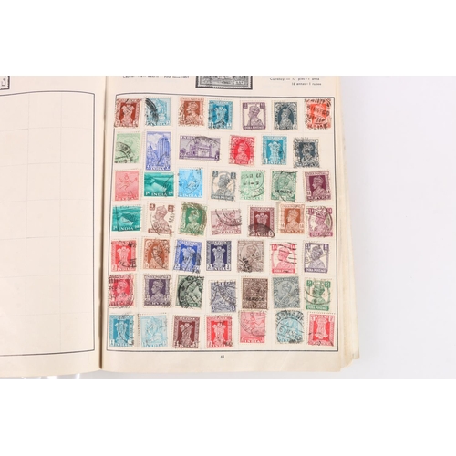 480 - Stamp collection to include a Dan Dare album of 20th century used stamps, a small amount of GB mint ... 