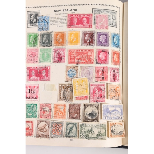 484 - Stamp collection held in a 'The Triumph' stamp album which is well populated including GREAT BRITAIN... 