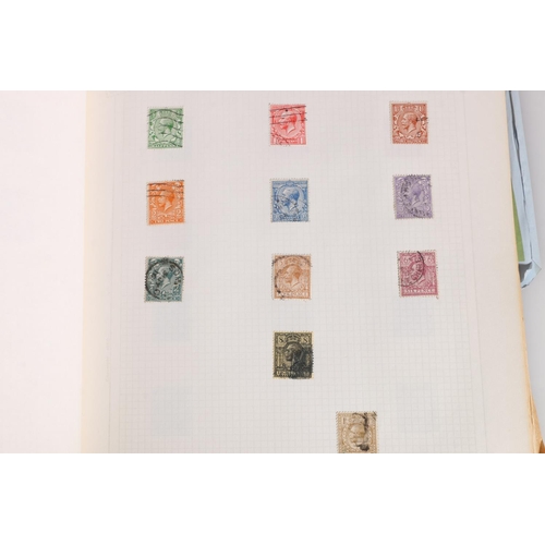 487 - Stamp collection to include a Barclay Classic Stamp Album of GREAT BRITAIN GB stamps to include QV 2... 