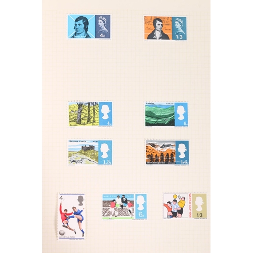 495 - Well-presented GREAT BRITAIN GB stamp collection held in one Bramptons Patent Instantaneous Binder t... 