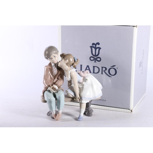 156 - Lladro porcelain figurine 07635 Ten and Growing (Ya Tenemos Diez Anos), 19.5cm tall, boxed.