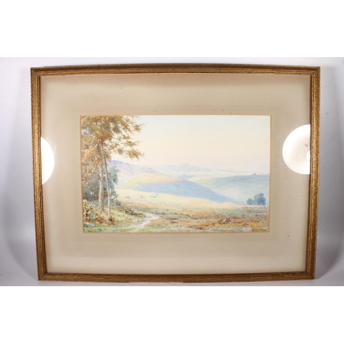 440 - ELLIOT HENRY MARTEN (British, active 1886-1901), pair of landscape scenes, watercolours, signed lowe... 