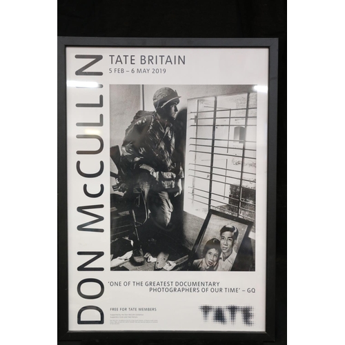 446 - DON MCCULLIN, The Battle for the City of Hue South Vietnam Tate Britain poster, 58cm x 41cm, frame 6... 