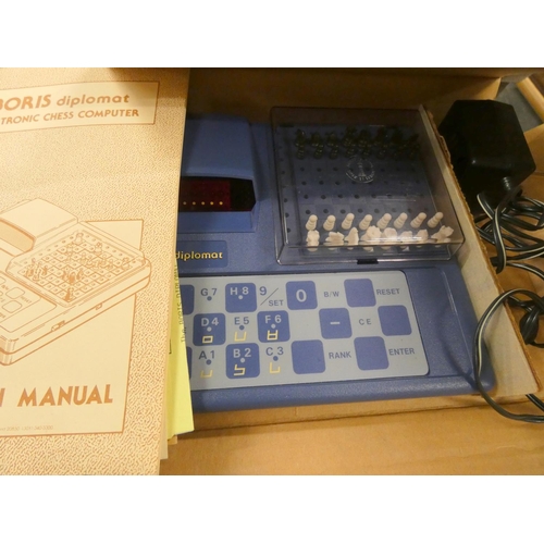 18 - Boris Diplomat electronic chess computer.