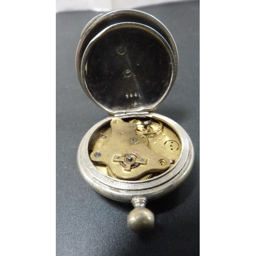 230 - Swiss-made pocket watch and a Victorian pocket watch, movement and case.  (2)