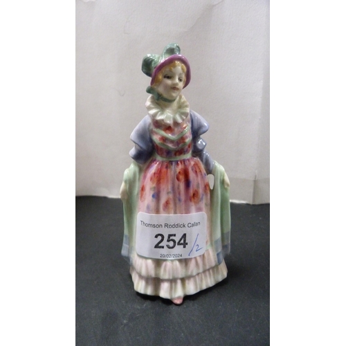 254 - Royal Doulton figure 'Norma' M37, and a Beswick figure 'Gentleman Pig'.  (2)