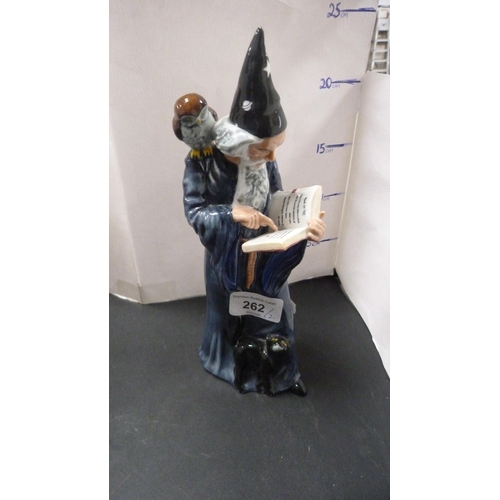 262 - Royal Doulton figure 'The Wizard' HN 2877 and another Royal Doulton figure, 'Omar Khayyam' HN 2247. ... 