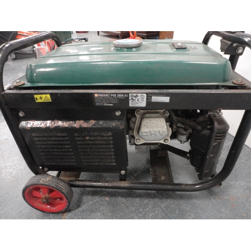 303 - Parkside PSE 2800 A1 generator.