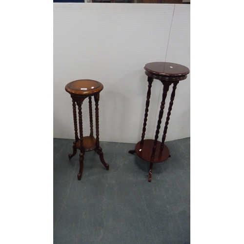 347 - Two reproduction plant stands.