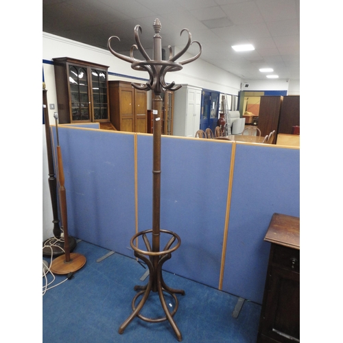 352 - Bentwood hat and coat stand.