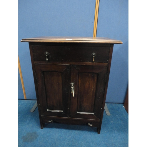 353 - Arts & Crafts cupboard of small form, c. 1930s.