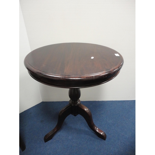 355 - Group of occasional furniture to include tripod table, wine tables, penwork stool, magazine rack etc... 