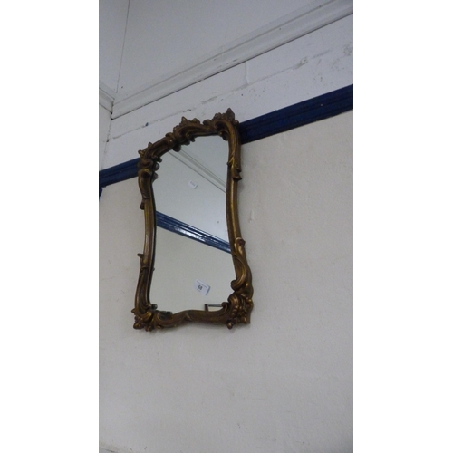 68 - Gilt framed mirror.