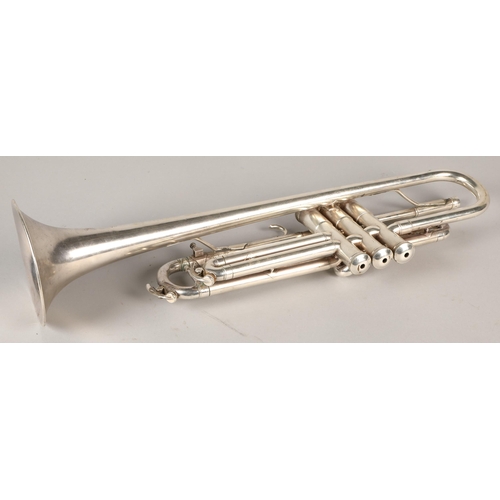 357 - Besson trumpet in case.,seriel number 523853