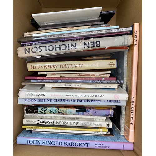 348 - Modern Art Publications 20th Century: A quantity of publications, books and catalogues including Sic... 