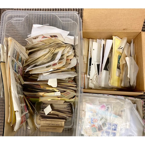 347 - Four boxes of various stamps