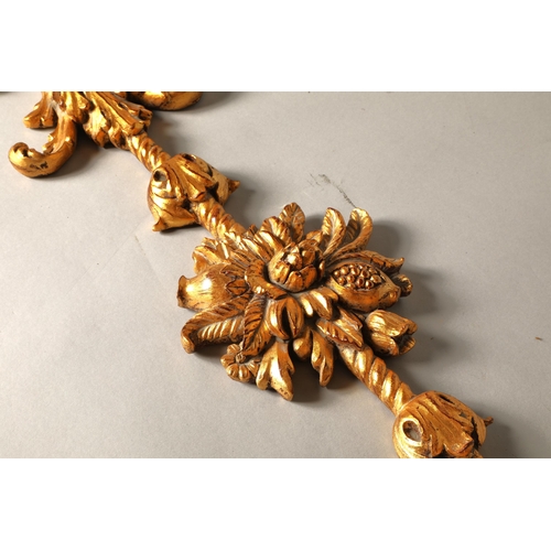 434 - Ornate decorative wall ornament, 134cm height