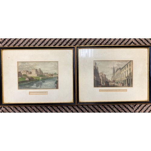 379 - Assorted framed prints to include prints depicting Gourock and Greenock, etc