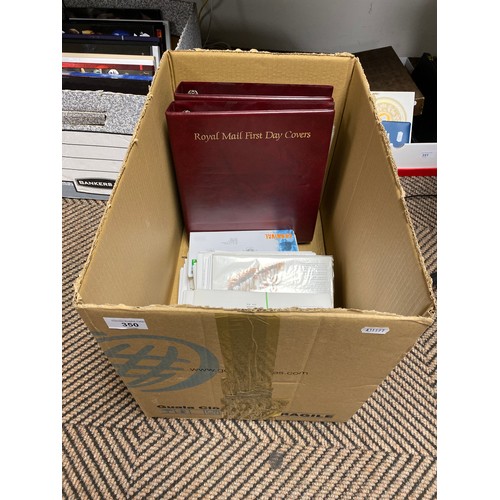 350 - Assorted first-day covers and envelopes 