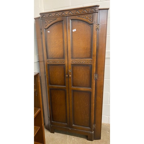 623 - 1930s wardrobe, 93 x 181 x 43 cm