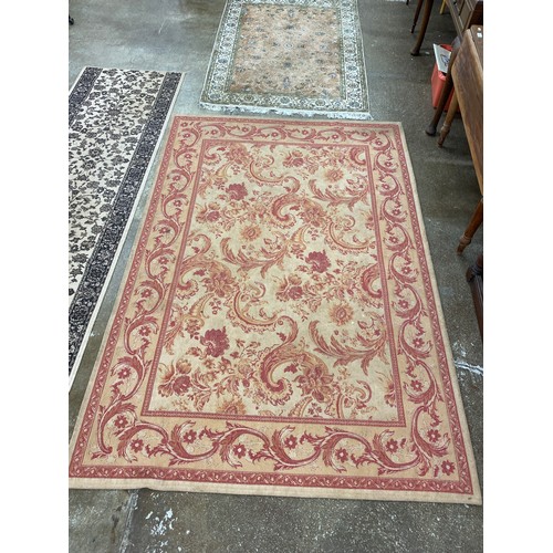 590 - Laura Ashley rug, approx. 238cm x 160cm