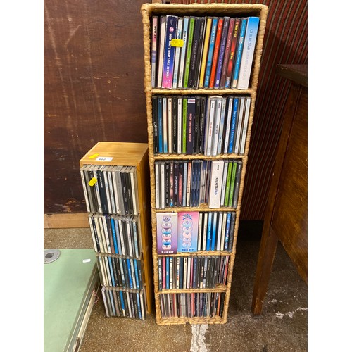 602 - Large quantity of CDs in racks