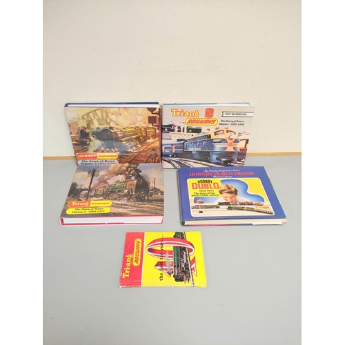 193 - Model railway New Cavendish books to include M.Foster Hornby Dublo Trains, and Triang-Hornby The Sto... 