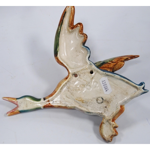 223 - Set of three Beswick graduated flying ducks, no. 5961, 5962 and 5963, drilled holes to the reverse f... 