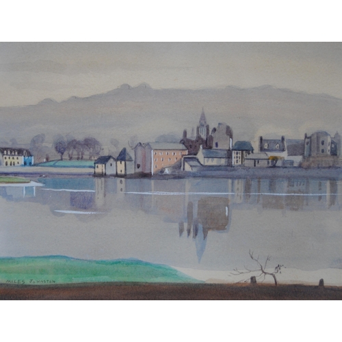 359 - William Miles Johnston (Scottish, 1893 - 1974)KirkcudbrightSigned, watercolour, 20cm x 26.5cm. ... 