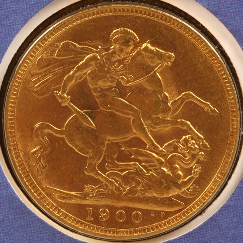 128 - Victorian gold sovereign with limited edition envelope 