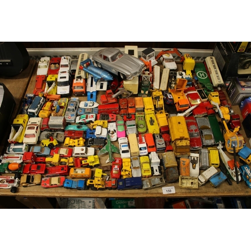 150 - Die-cast, and other, model vehicles to include Matchbox, Corgi, etc.