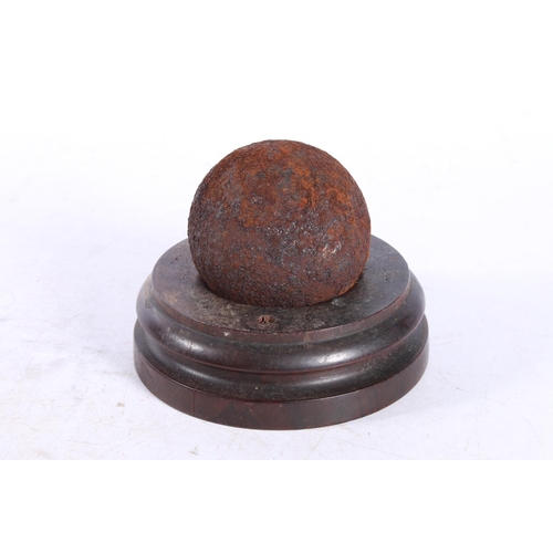 183 - Antique cannonball.