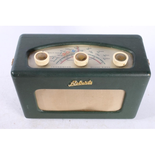 205 - Vintage Roberts portable radio.