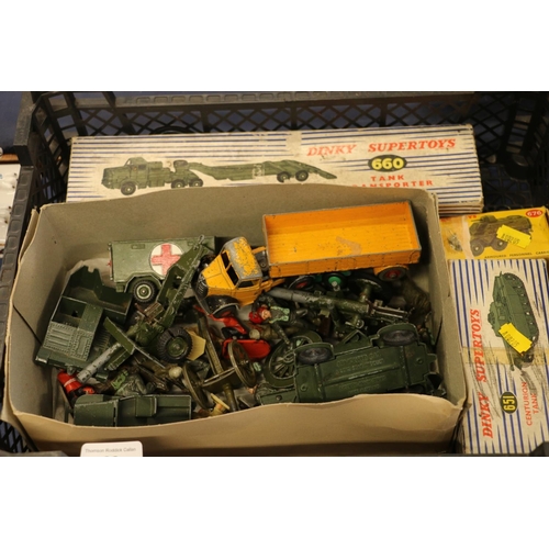 68 - Boxed and playworn Dinky toys,