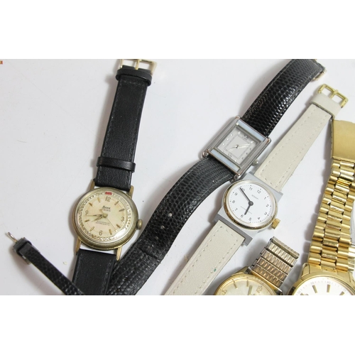 561 - Selection of seven automatic and manual wind wristwatches including Sekonda 50m, Citizen Quartz Weat... 