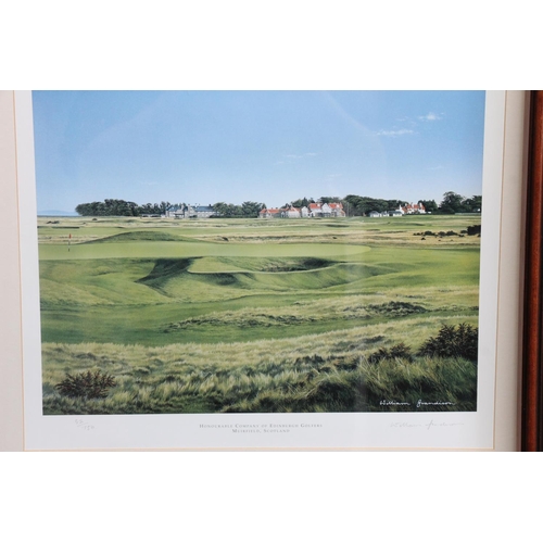 465 - CRAIG CAMPBELL, Golfing Champions The Ryder Cup, limited edition print 331/500, pencil signed lower ... 