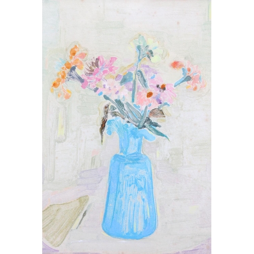 474 - NELLY ZANDA, Floral Fantasy, monotype, signed upper left, 34cm x 24cm, frame 50cm x 40cm. Torrance G... 