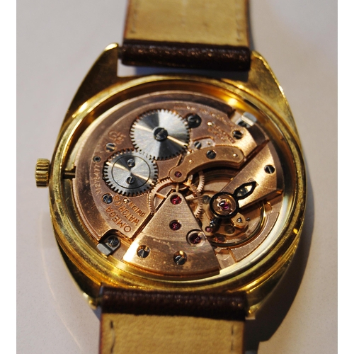 180 - Gent's Omega 18ct gold watch, calibre 601, no. 31275477.