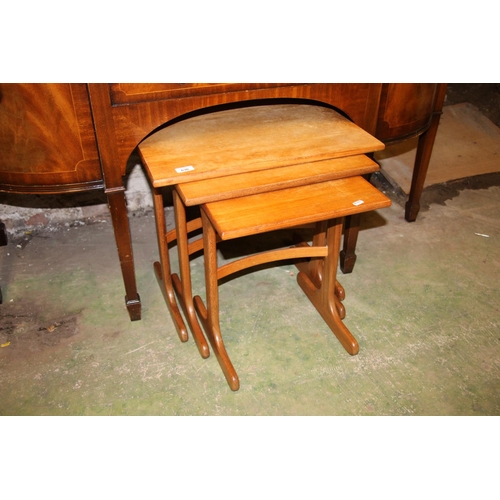 630 - Nest of three G-Plan Fresco teak tables,