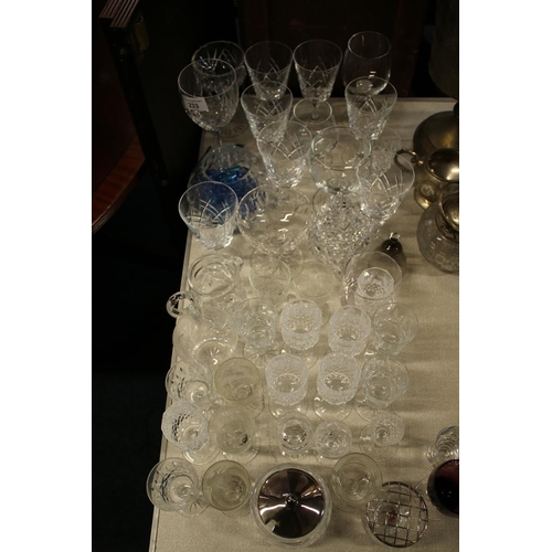 233 - Selection various cut glassware