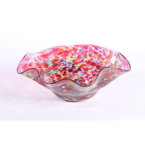 288 - Kobo Art Glass bowl, 18cm.