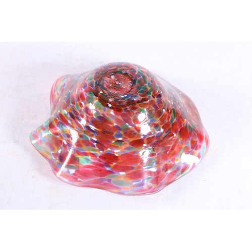 288 - Kobo Art Glass bowl, 18cm.