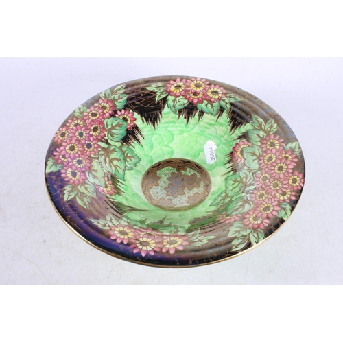 292 - Maling Daisy lustre flared bowl, 27cm.