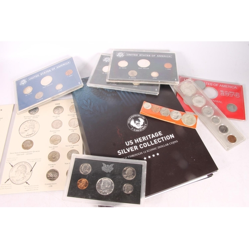 486 - UNITED STATES OF AMERICA USA coins to include year sets 1962, 1963, 1964 and 1968, Fifty State Comme... 