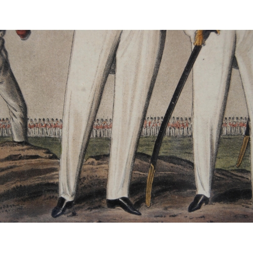 372 - After William Heath2nd Foot GuardsHand-coloured engraving, 1827, SW Forbes, 41 Piccadilly, London, 3... 